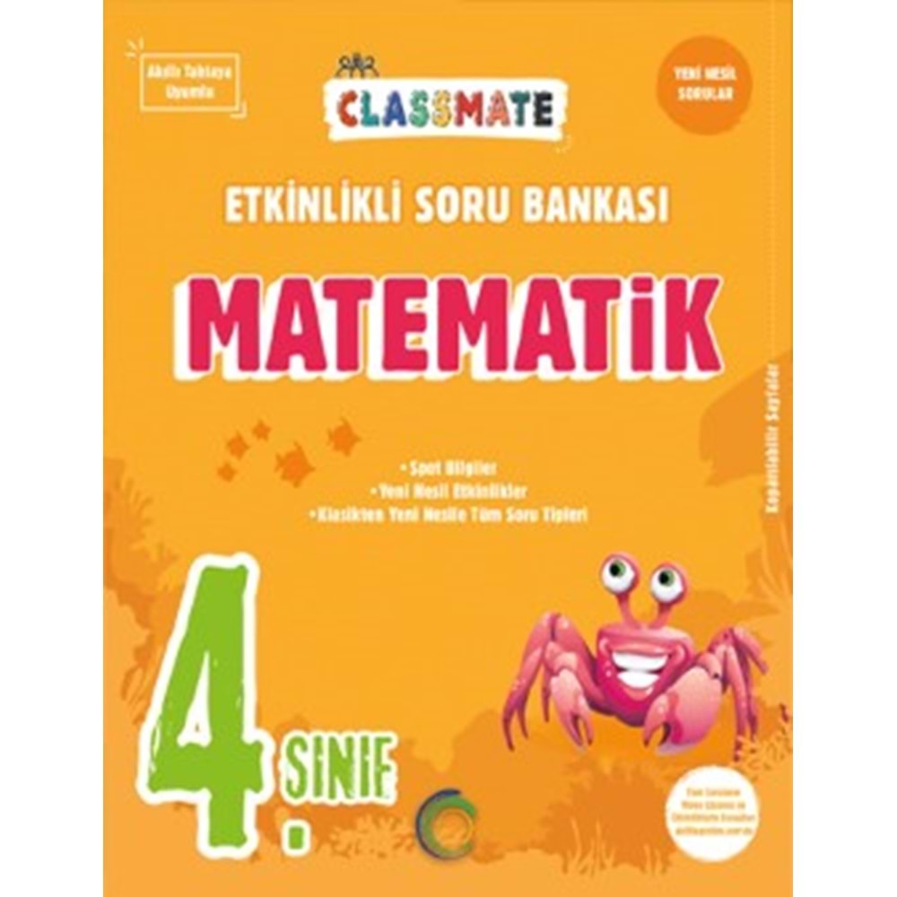4.SINIF MATEMATİK CLASSMATE SORU BANKASI OKYANUS