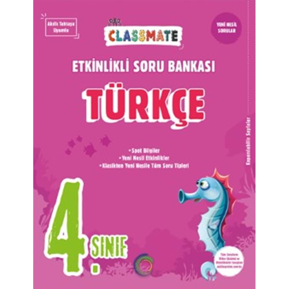 4.SINIF TÜRKÇE CLASSMATE SORU BANKASI OKYANUS