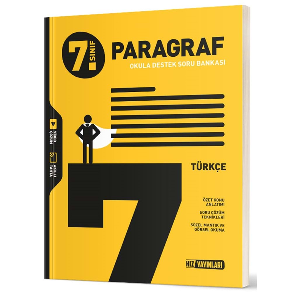 7.SINIF PARAGRAF SORU BANKASI HIZ