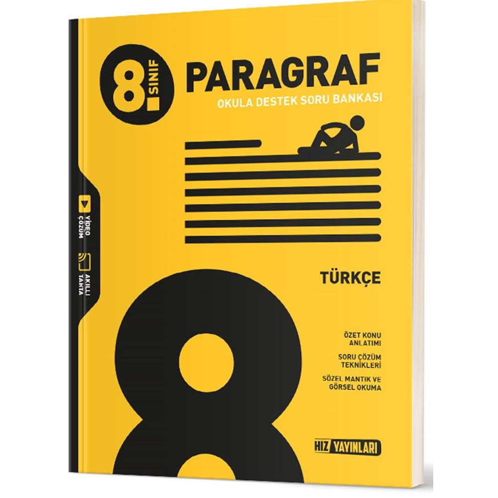 8. SINIF TÜRKÇE PARAGRAF SORU BANKASI