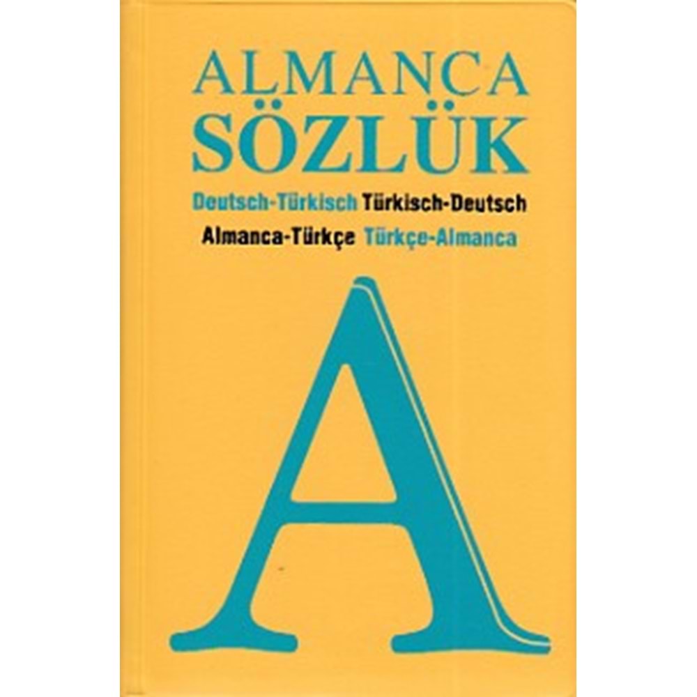 ALMANCA SÖZLÜK PLASTİK KAPAK EMA