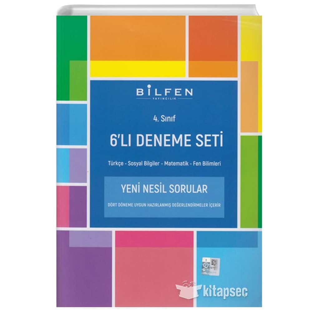 4.SINIF DENEME SETİ 6 LI BİLFEN
