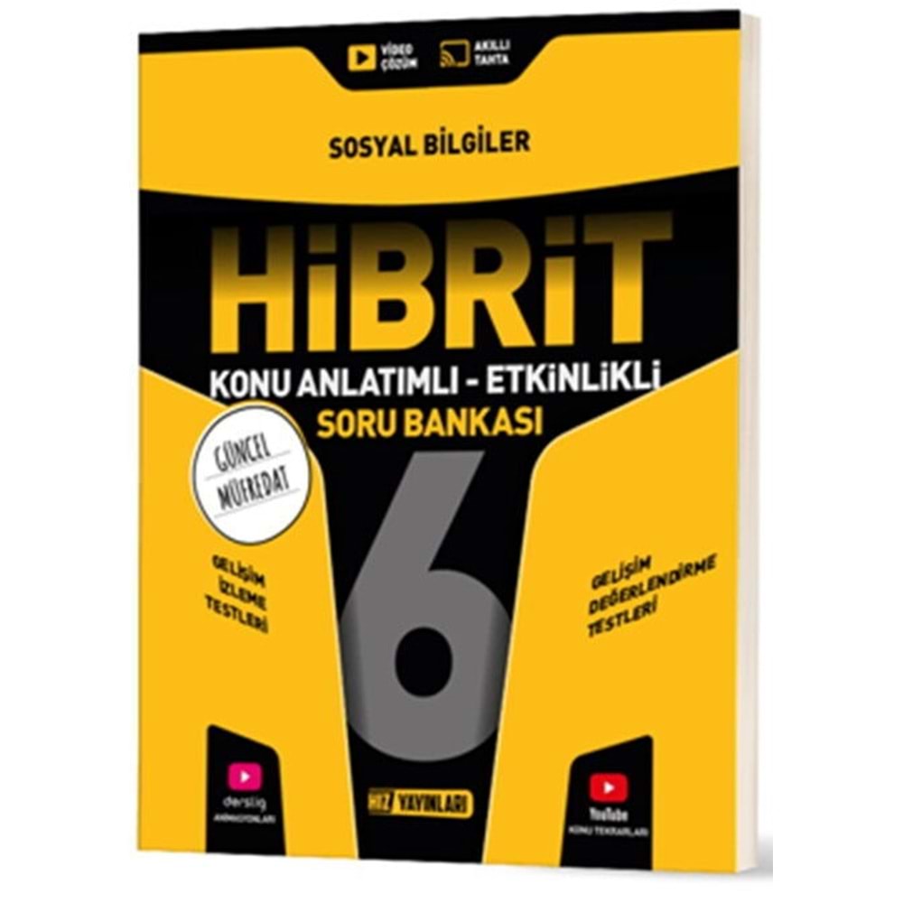 6.SINIF SOSYAL BİLGİLER HİBRİT HIZ YAYINLARI