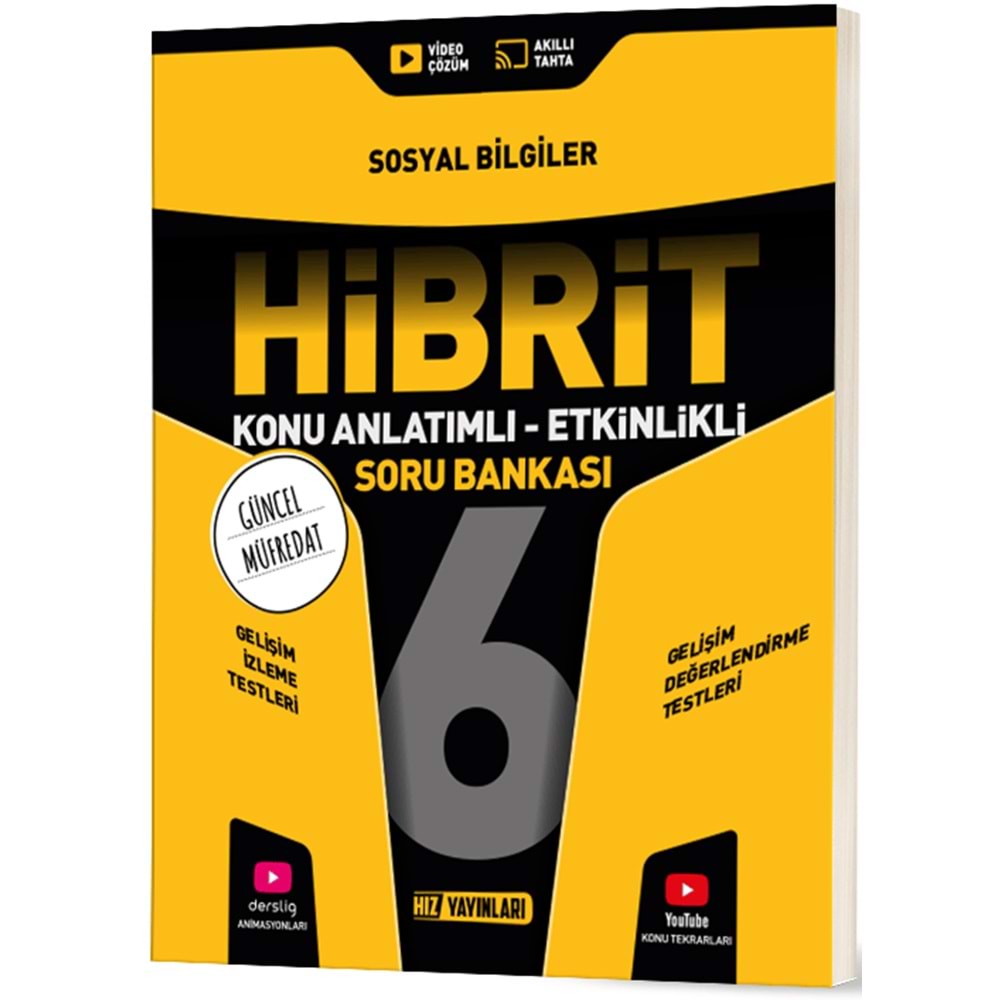 6.SINIF SOSYAL BİLGİLER HİBRİT HIZ