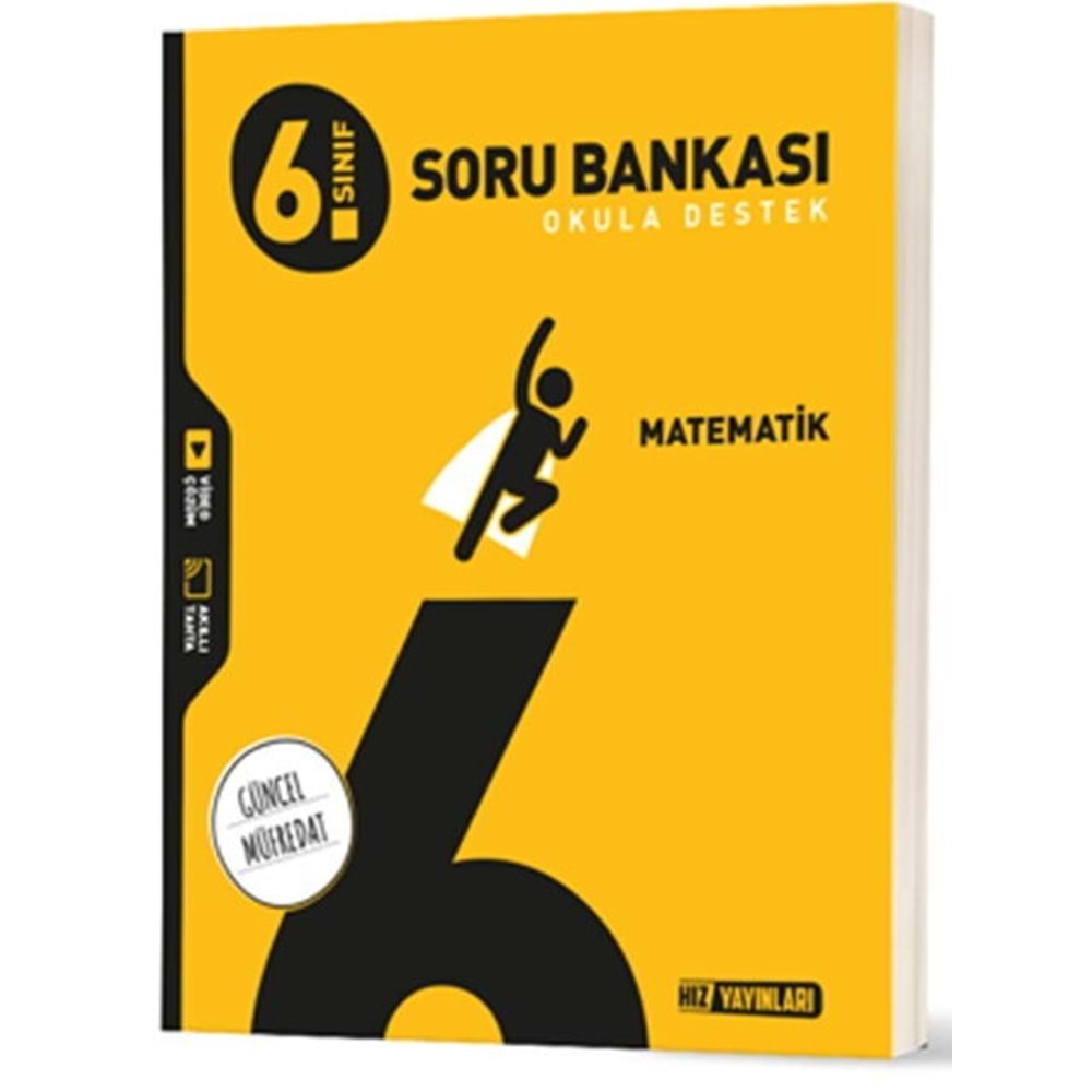 6.SINIF MATEMATİK S.BANKASI HIZ YAYINLARI