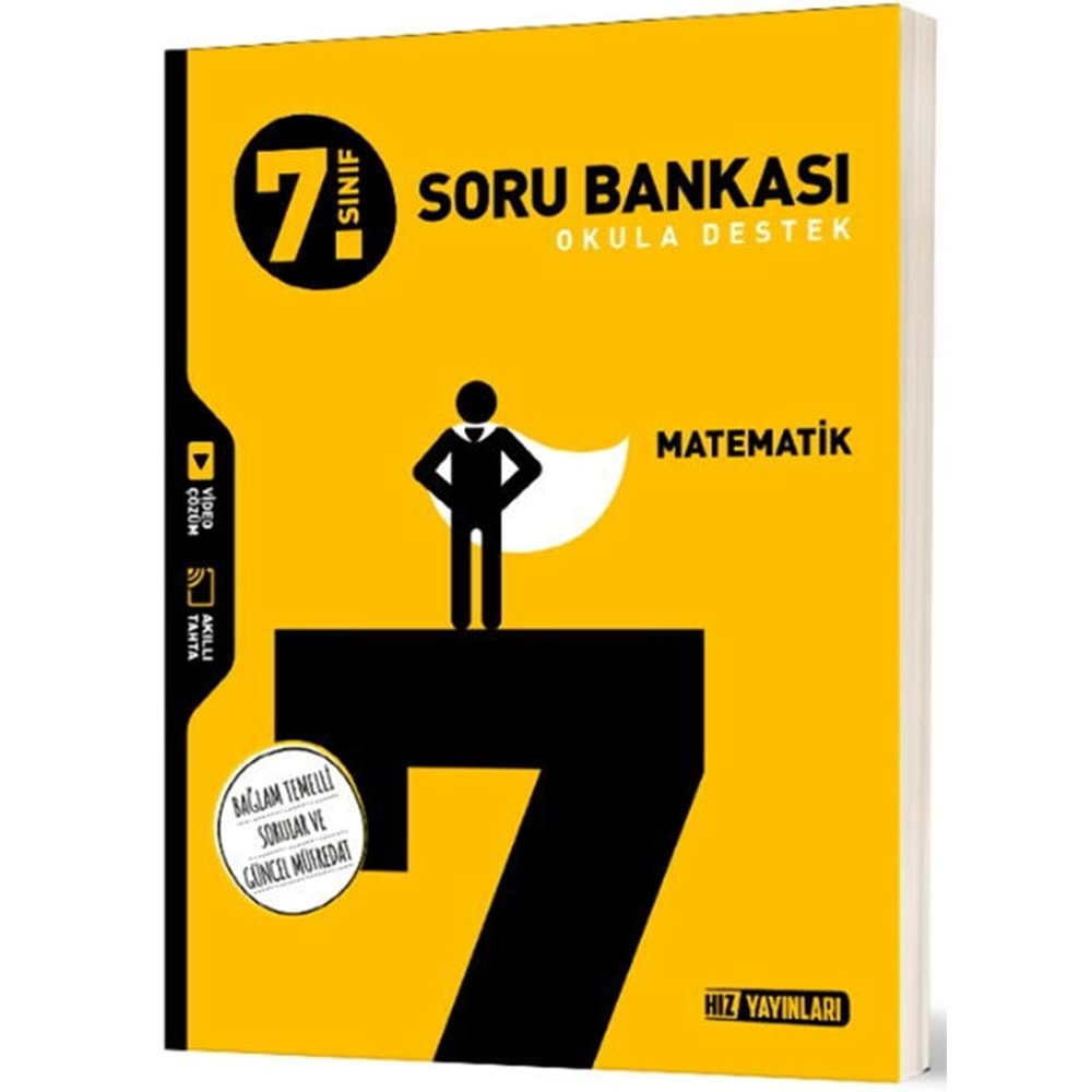 7.SINIF MATEMATİK SORU BANKASI HIZ YAYINLARI