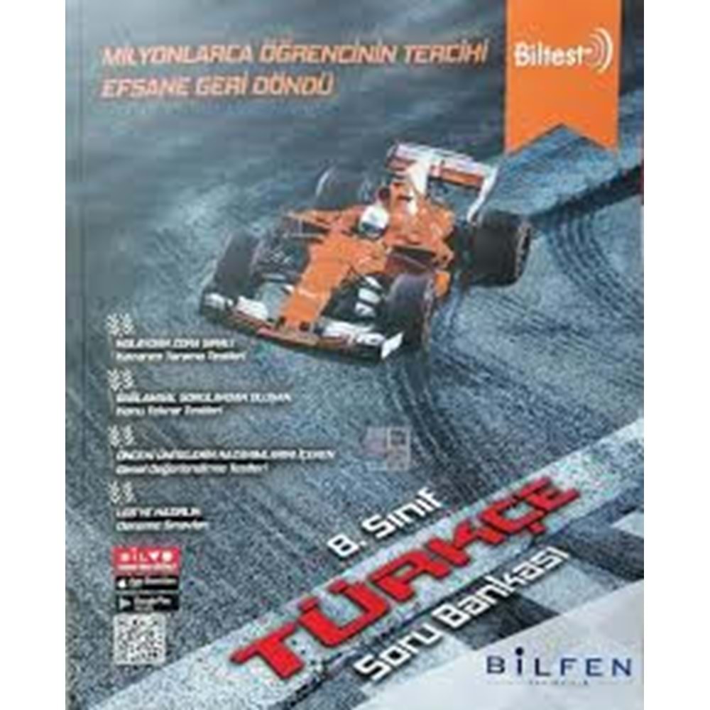 8.SINIF TÜRKÇE BİLTEST S.BANKASI BİLFEN