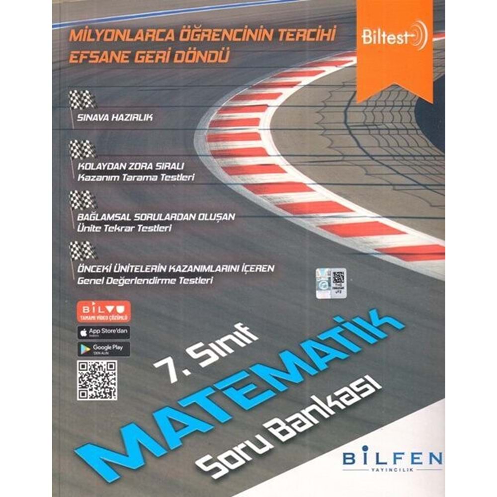 7.SINIF MATEMATİK BİLTEST S.BANKASI BİLFEN