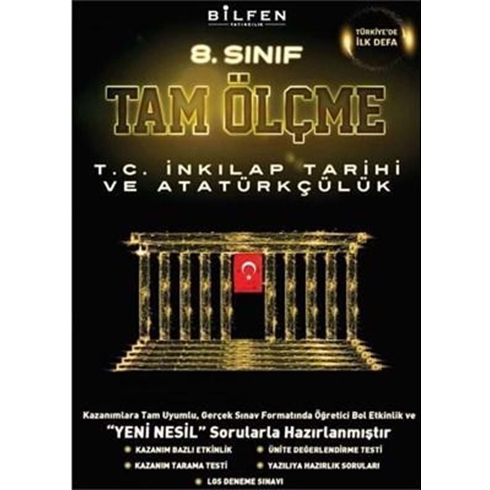 8.SINIF İNK.TAR.ATATÜRK TAM ÖLÇME S.BANKASI BİLFEN