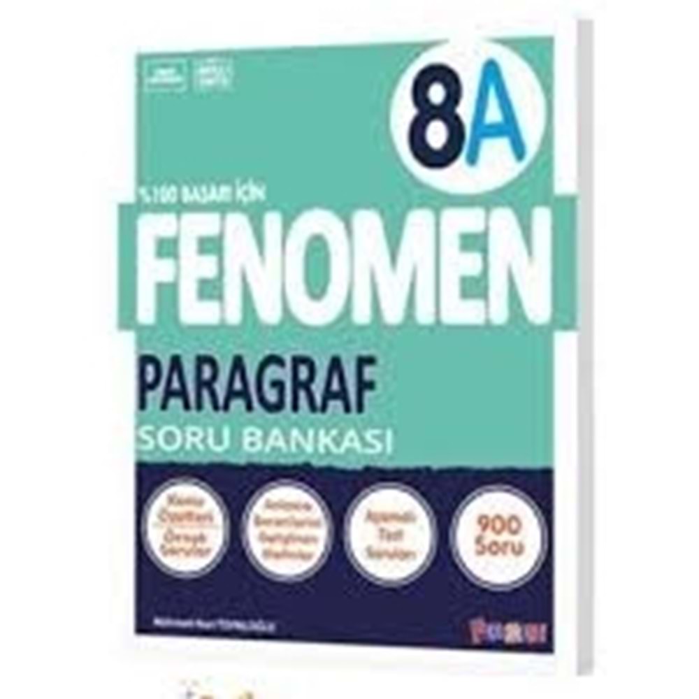 8.SINIF PARAGRAF (A) SORU BANKASI FENOMEN