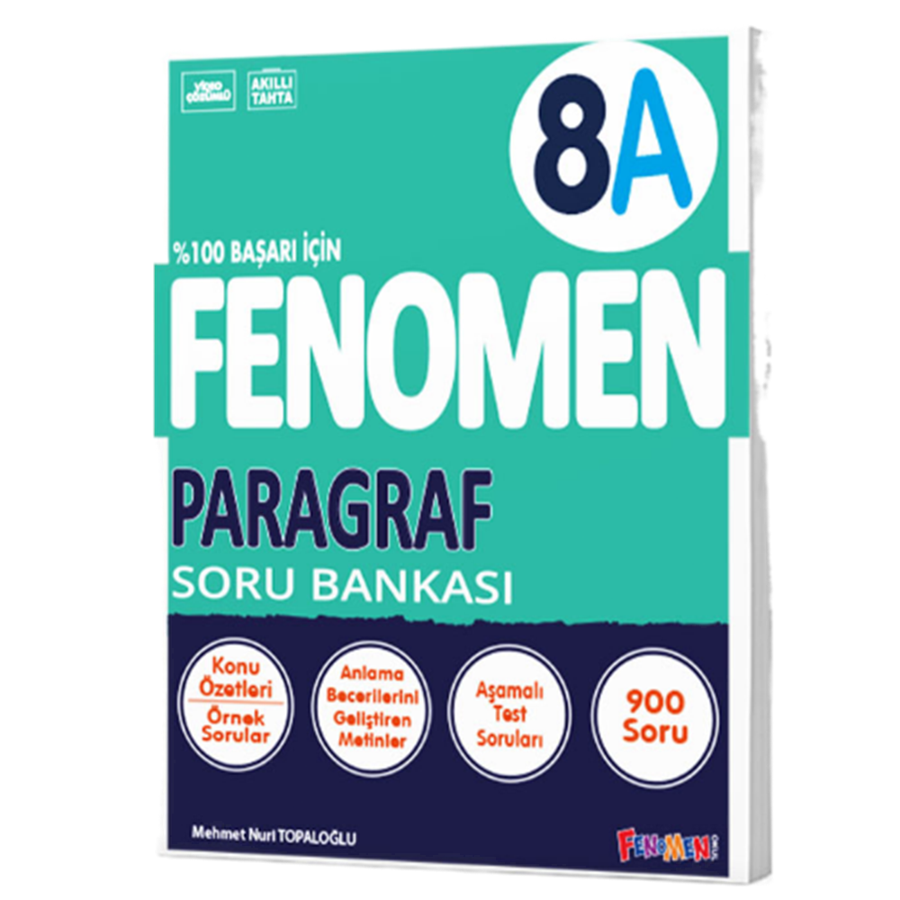 8.SINIF PARAGRAF (A) SORU BANKASI FENOMEN