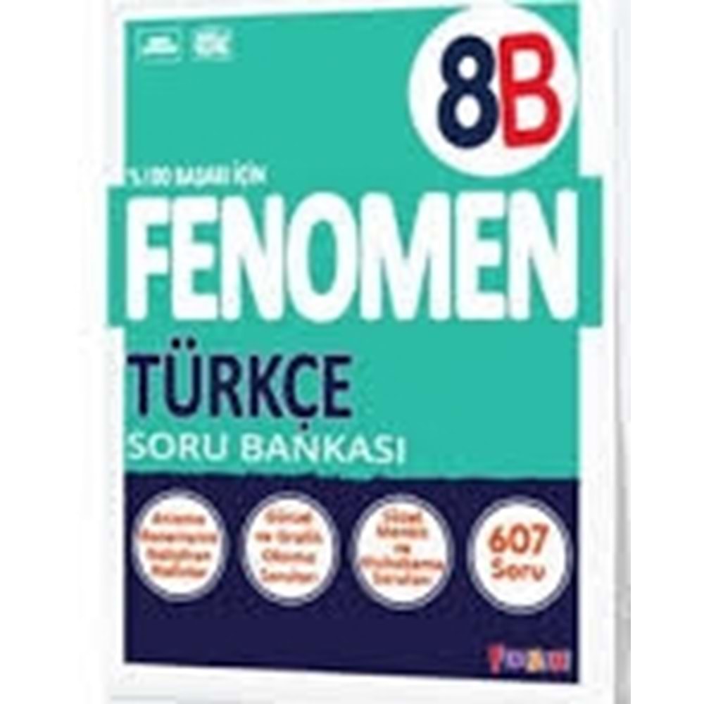 8.SINIF TÜRKÇE (B) SORU BANKASI FENOMEN