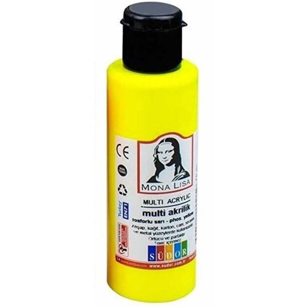 AKRİLİK BOYA 70 ML SARI MONA LİSA