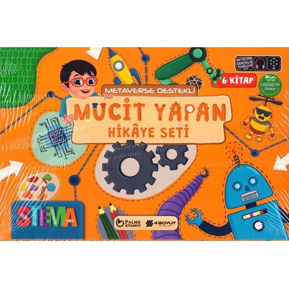 MUCİT YAPAN HİKEYE SETİ 6 KTP PALME