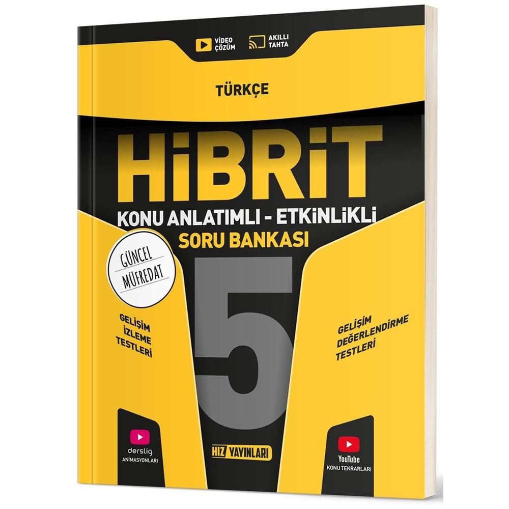 5.SINIF HİBRİT TÜRKÇE SORU BANKASI HIZ