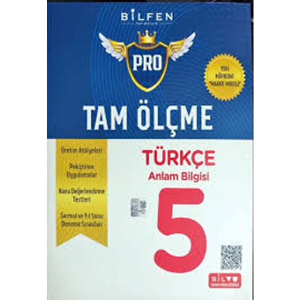 5.SINIF TÜRKÇE TAM ÖLÇME PRO SORU BANKASI BİLFEN