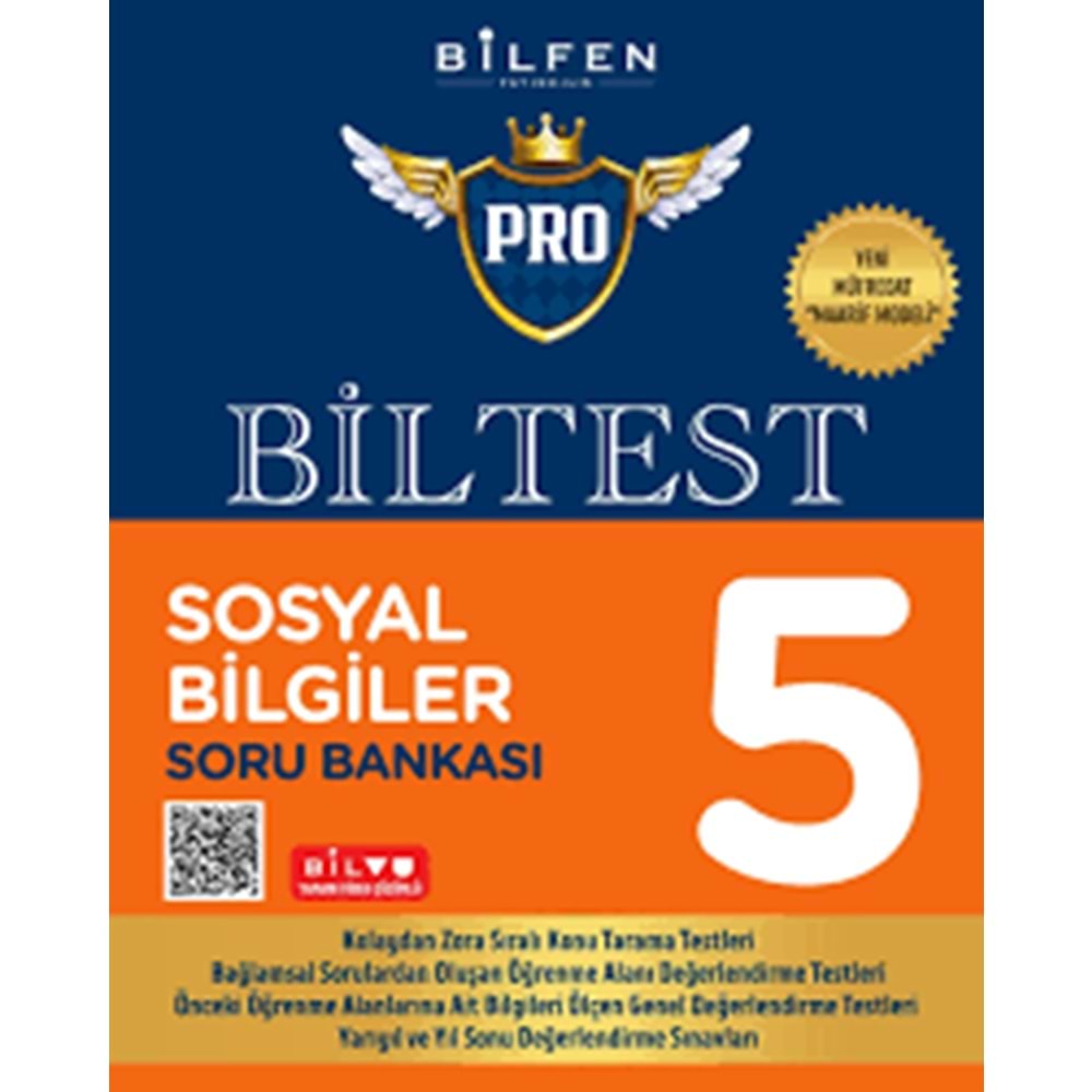 5.SINIF BİLTEST PRO SOSYAL BİLGİLER SB BİLFEN