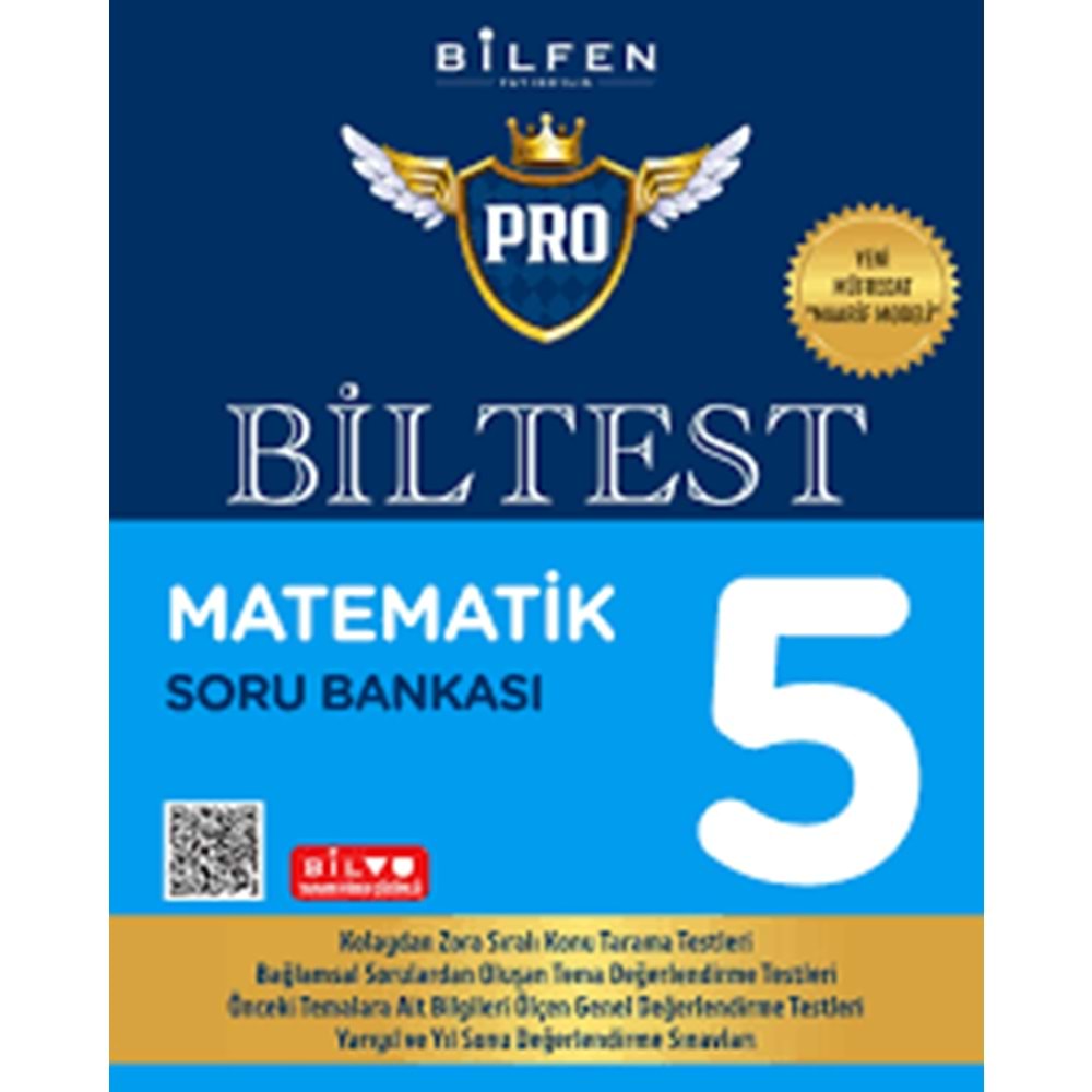 5.SINIF BİLTEST MATEMATİK SORU BANKASI BİLFEN