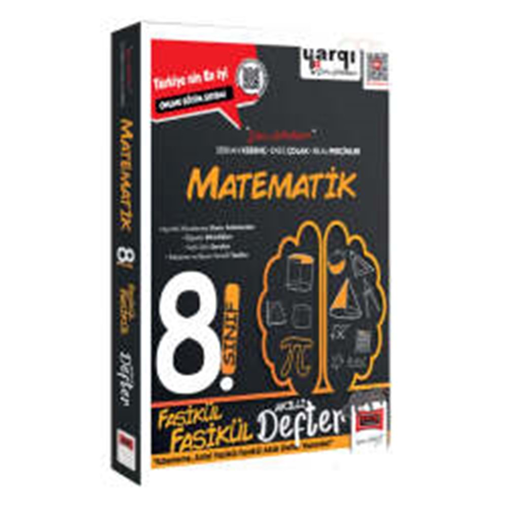 8.SINIF MATEMATİK FASİKÜL AKILLI DEFTER YARGI