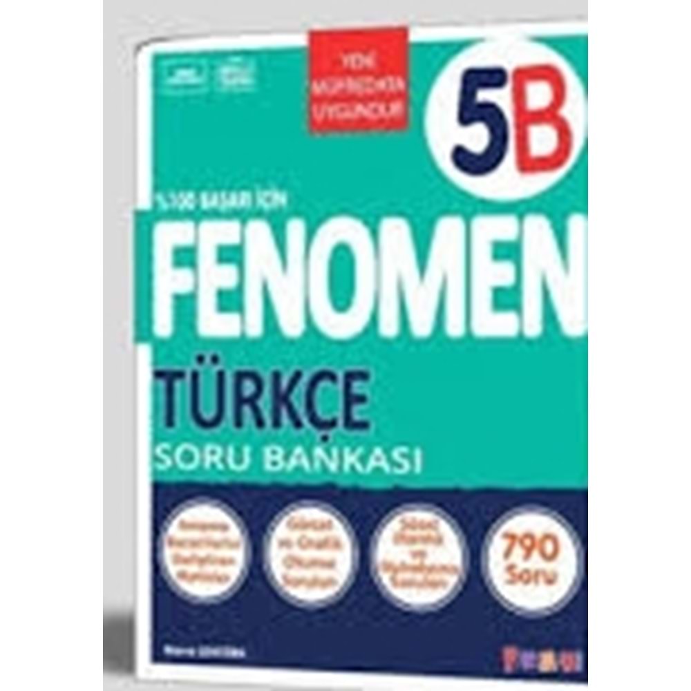 5.SINIF TÜRKÇE (B) SORU BANKASI FENOMEN