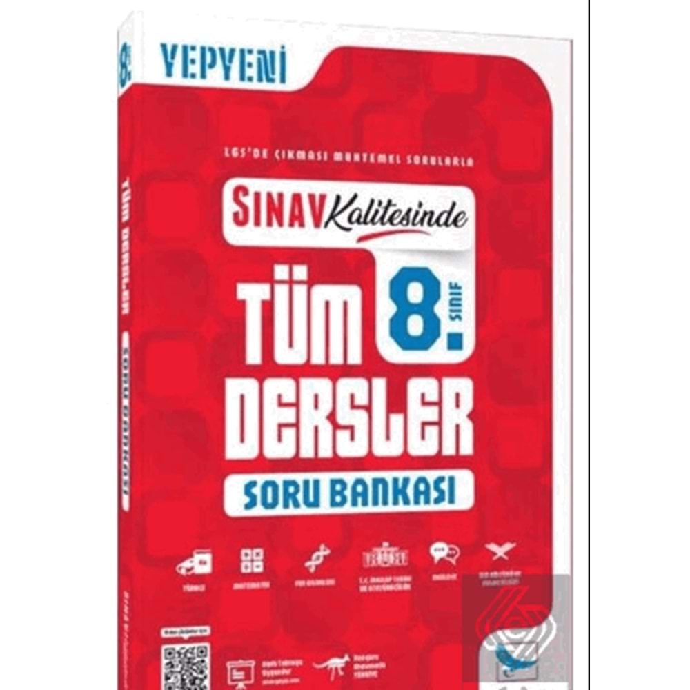 8.SINIF TÜM DERSLER SORU BANKASI SINAV KALİTESİNDE