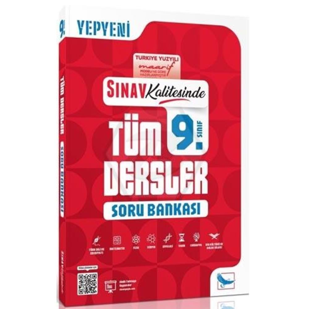 9.SINIF TÜM DERSLER SORU BANKASI SINAV