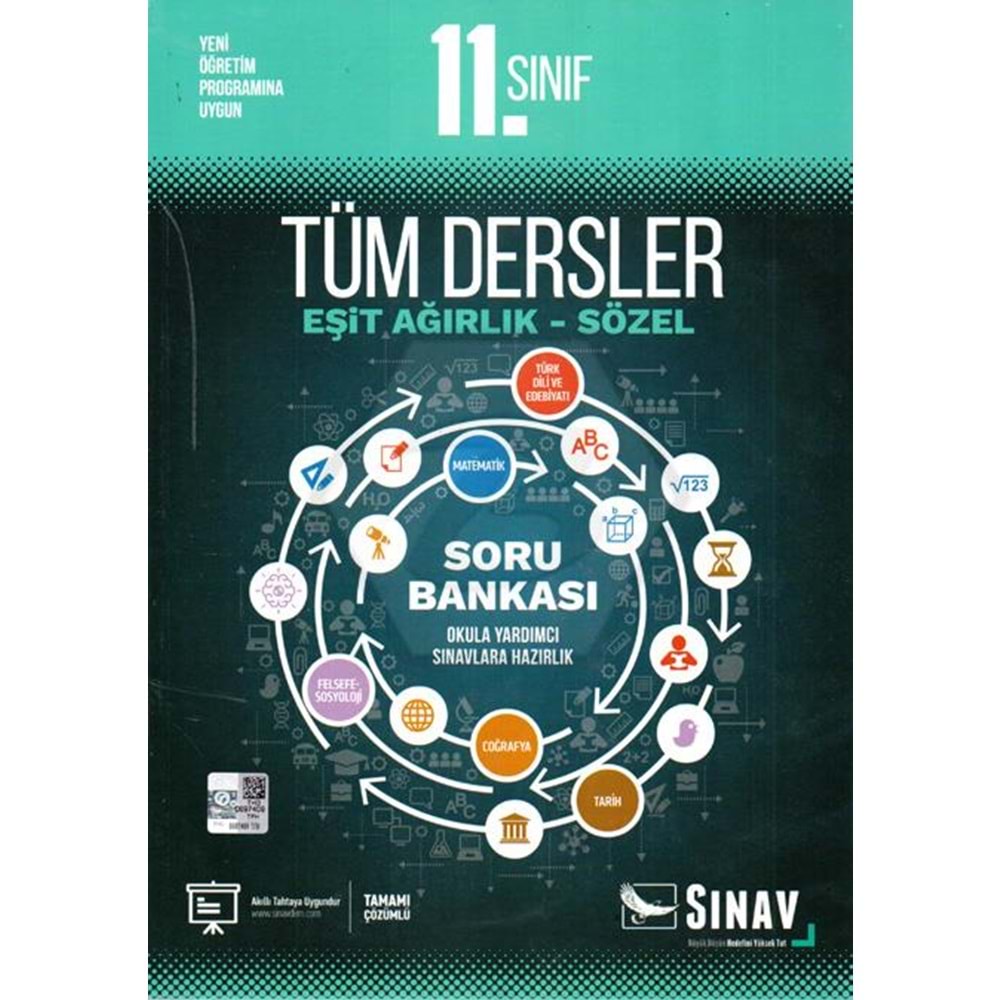 11.SINIF TÜM DERSLER E.A.-SÖZEL SORU BANKASI SINAV