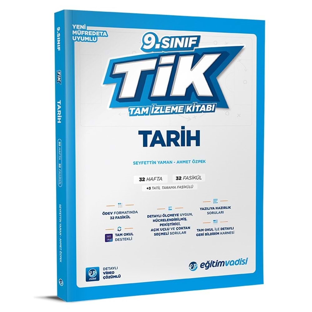 9.SINIF TAM İZLEME TARİH SORU BANKASI 4K YAYINLARI