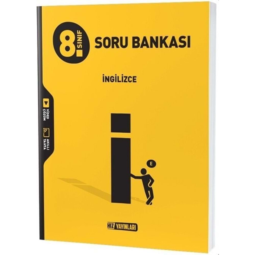 8.SINIF İNGİLİZCE SORU BANKASI HIZ
