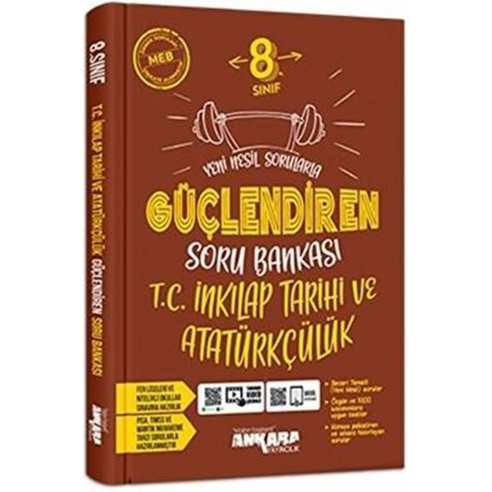 8.SINIF GÜÇLENDİREN İNKILAP TARİHİ VE ATATÜRKÇÜLÜK SB ANKARA