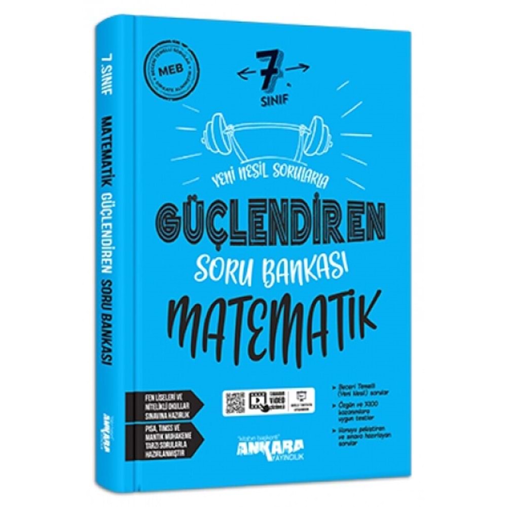 7.SINIF GÜÇLENDİREN MATEMATİK SORU BANKASI ANKARA