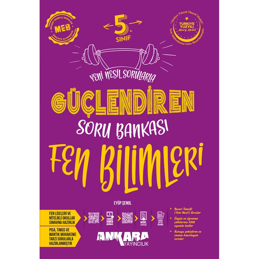 5.SINIF GÜÇLENDİREN FEN BİLİMLERİ SORU BANKASI ANKARA