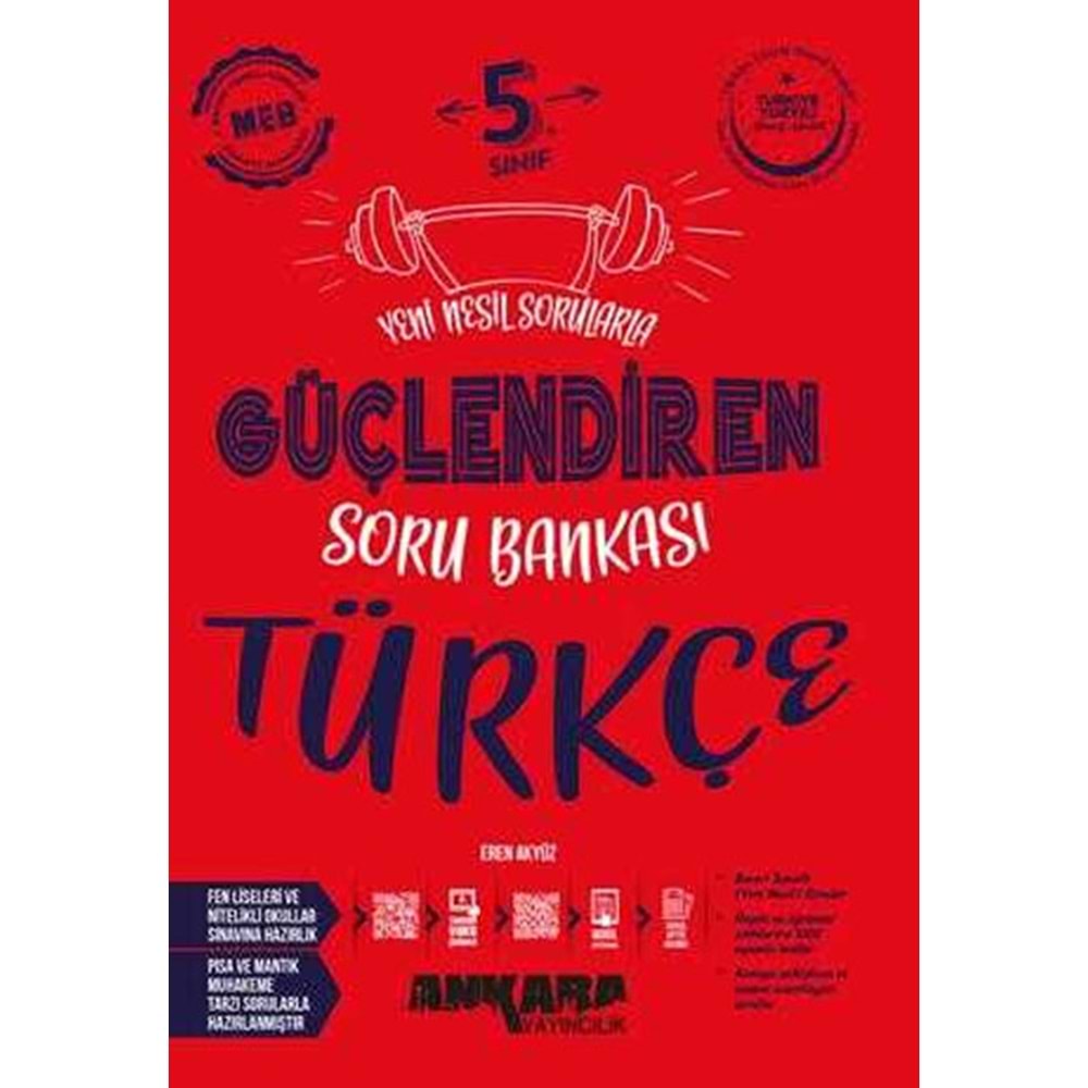 5.SINIF GÜÇLENDİREN TÜRKÇE SORU BANKASI ANKARA