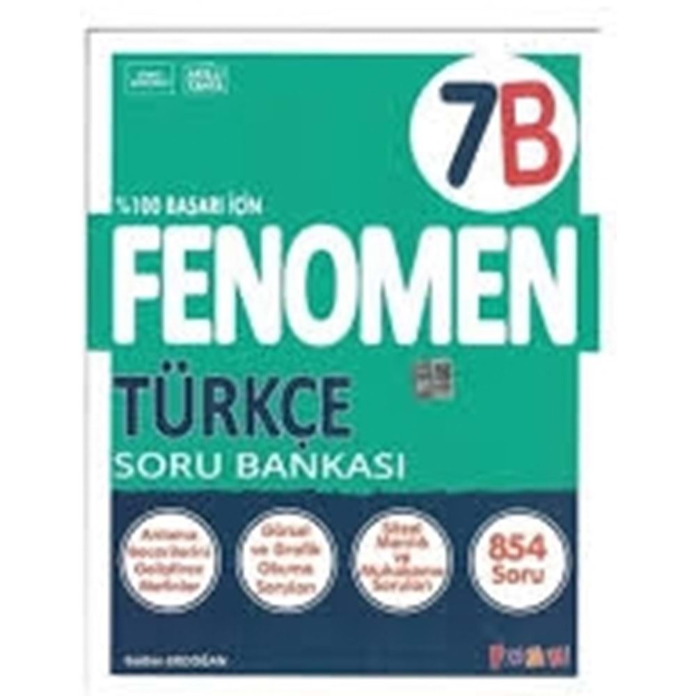 7.SINIF TÜRKÇE (B) SORU BANKASI FENOMEN