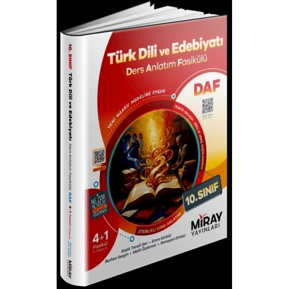 10.SINIF TÜRK DİLİ VE EDEBİYATI DERS ANLATIM FASİKÜLLERİ MİRAY