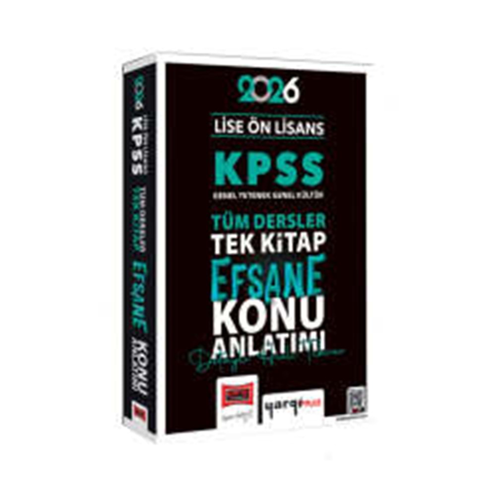 2026 KPSS LİSE GK-GY TÜM DERSLER SORU BANKASI YARGI