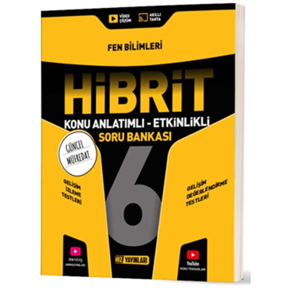 6.SINIF FEN BİLGİSİ HİBRİT HIZ YAYINLARI