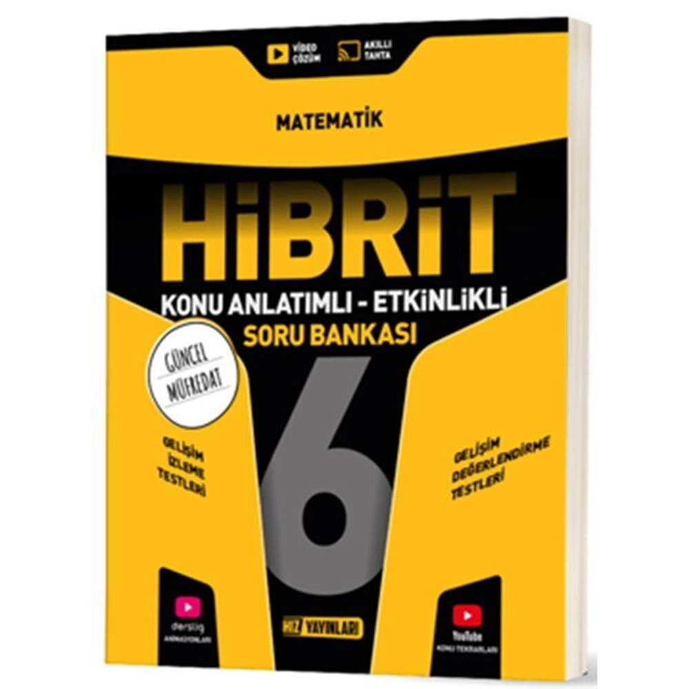 6.SINIF MATEMATİK HİBRİT HIZ YAYINLARI