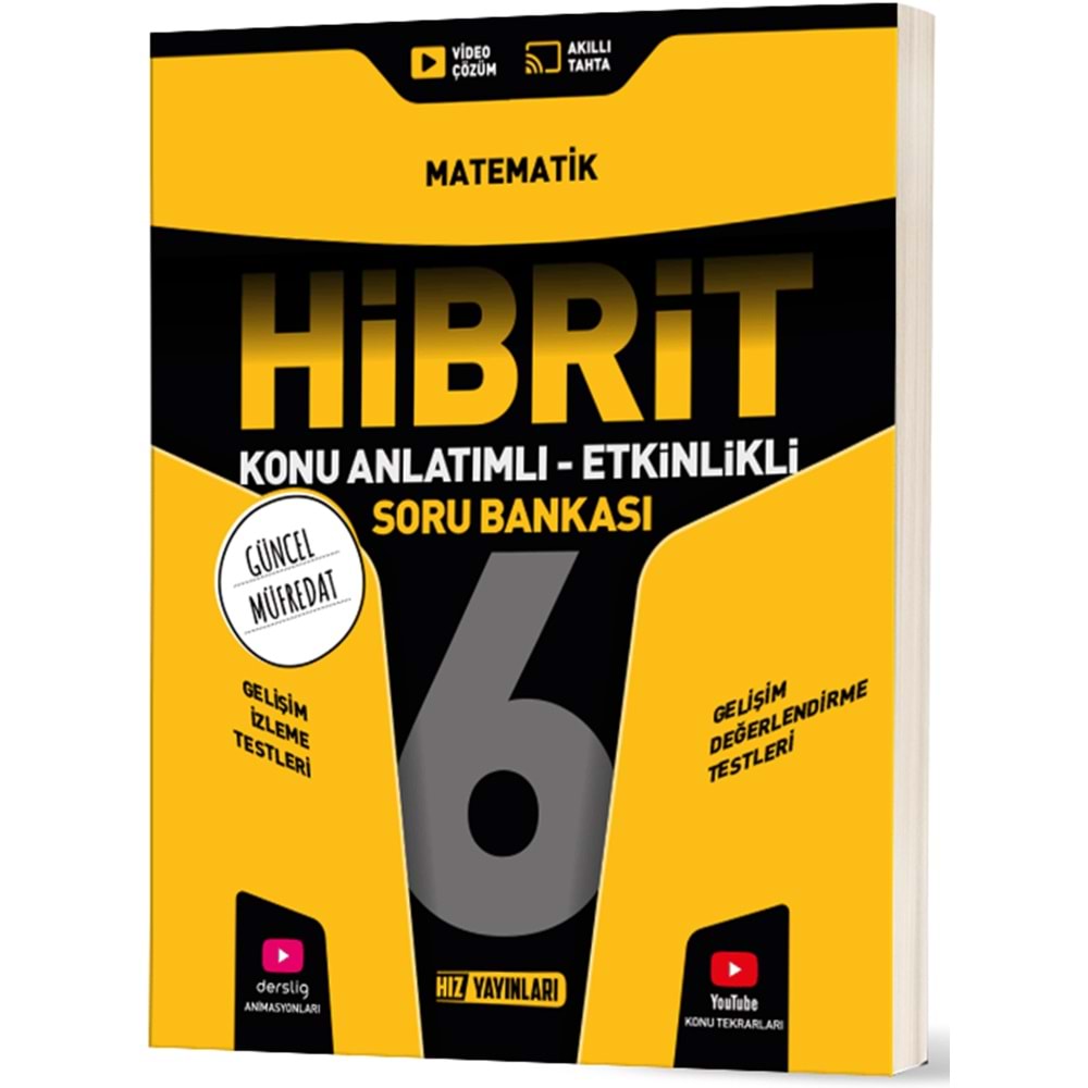 6.SINIF MATEMATİK HİBRİT HIZ
