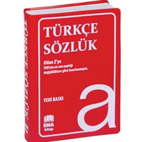 TÜRKÇE SÖZLÜK PLASTİK KAPAK (BİALA KAPAK) EMA