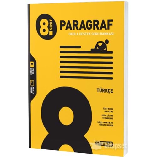 8.SINIF TÜRKÇE PARAGRAF SORU BANKASI