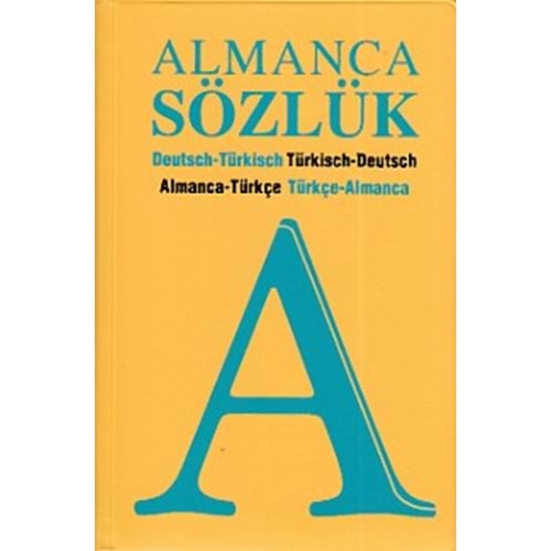 ALMANCA SÖZLÜK PLASTİK KAPAK EMA
