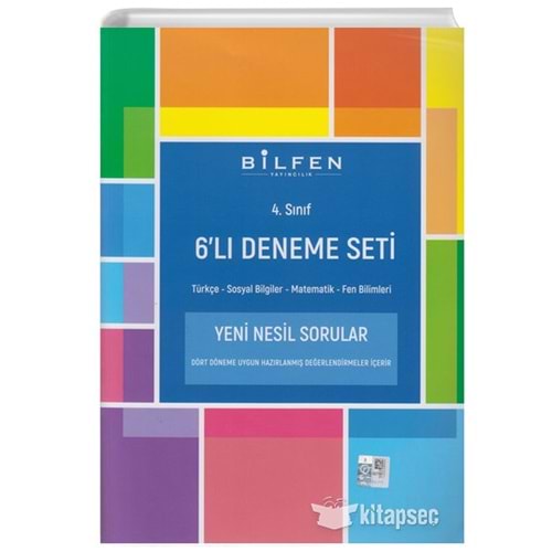 4.SINIF DENEME SETİ 6 LI BİLFEN