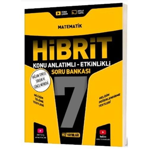 7.SINIF HİBRİT MATEMATİK SORU BANKASI HIZ YAYINLARI