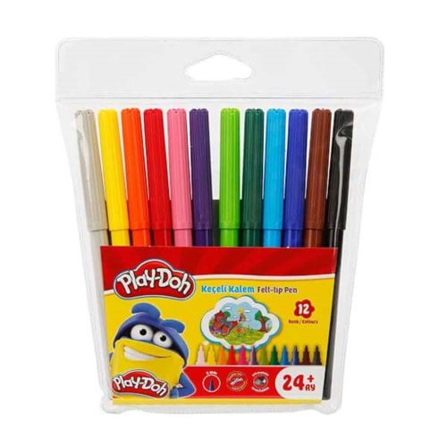 KEÇELİ BOYA 12 Lİ 2mm PLAY DOH
