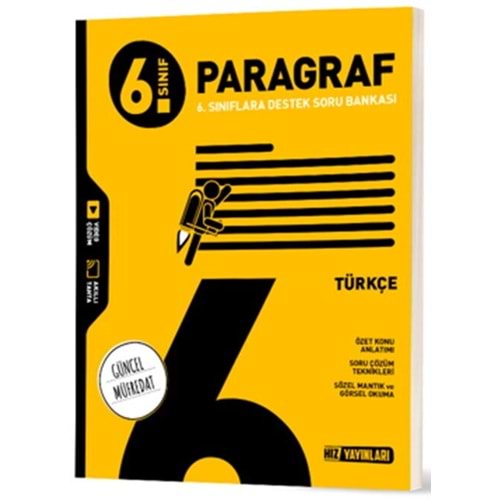 6.SINIF PARAGRAF S.BANKASI HIZ YAYINLARI