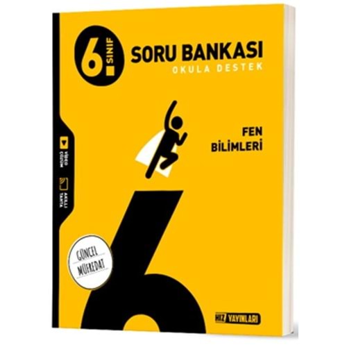 6.SINIF FEN BİLGİSİ S.BANKASI HIZ YAYINLARI