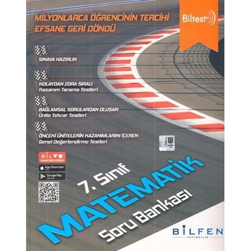 7.SINIF MATEMATİK BİLTEST S.BANKASI BİLFEN