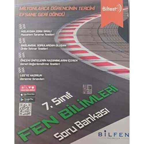 7.SINIF FEN BİLGİSİ S.BANKASI BİLTEST BİLFEN