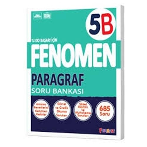 5.SINIF PARAGRAF (B) SORU BANKASI FENOMEN